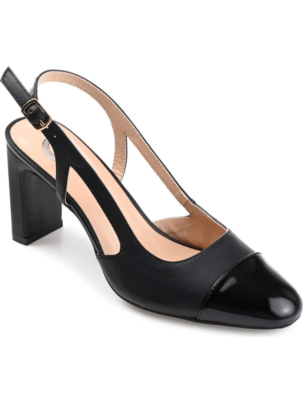 Black Slingback Mary Janes
